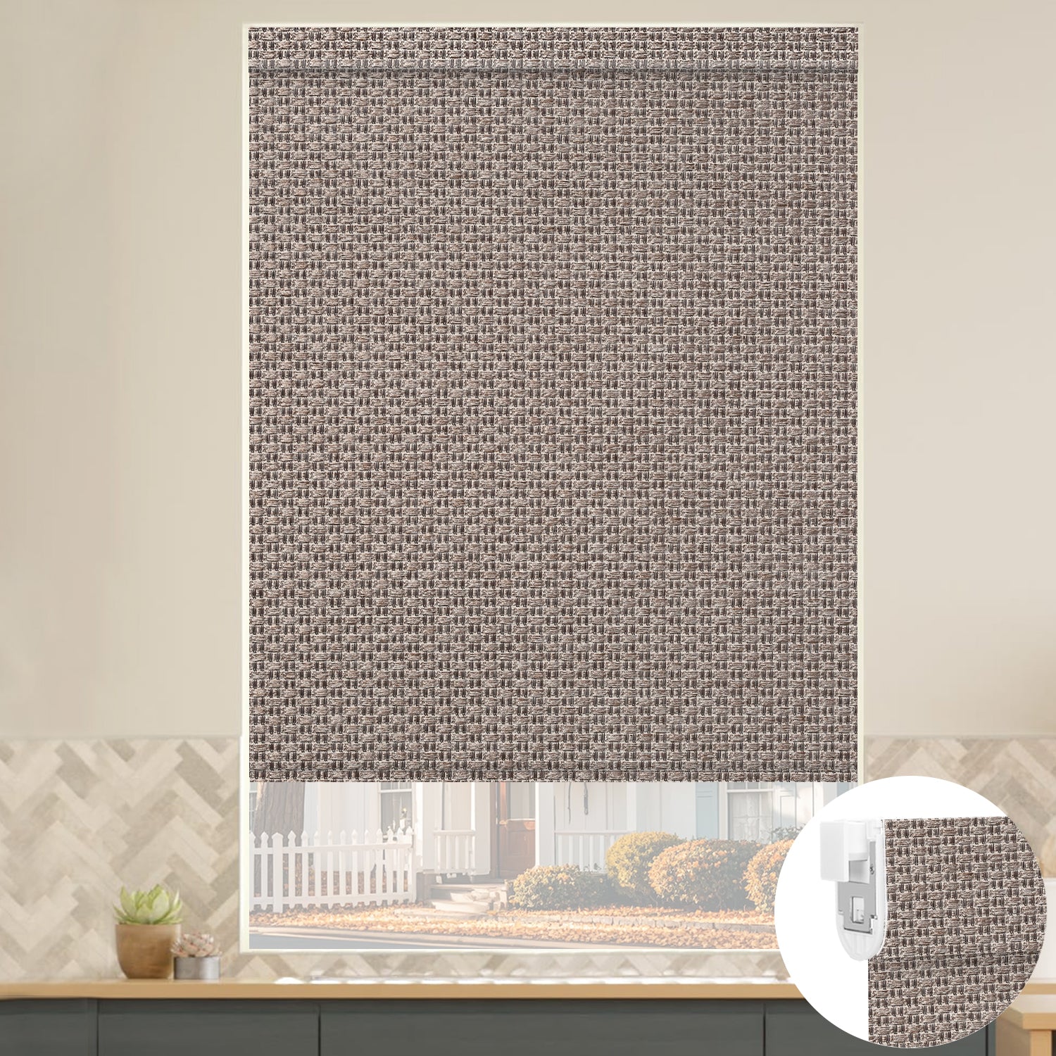 100% blackout no drill shades