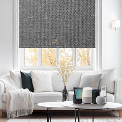 Kincmo Motorized Roller Shades 100% Blackout - Groove
