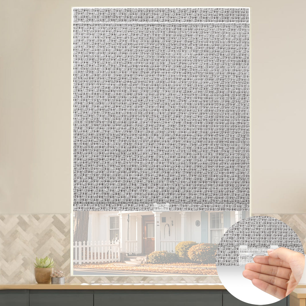 Kincmo Cordless 100% Blackout Roller Shades - Groove