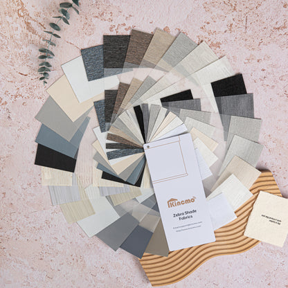 Kincmo Zebra Shade Fabric Swatches