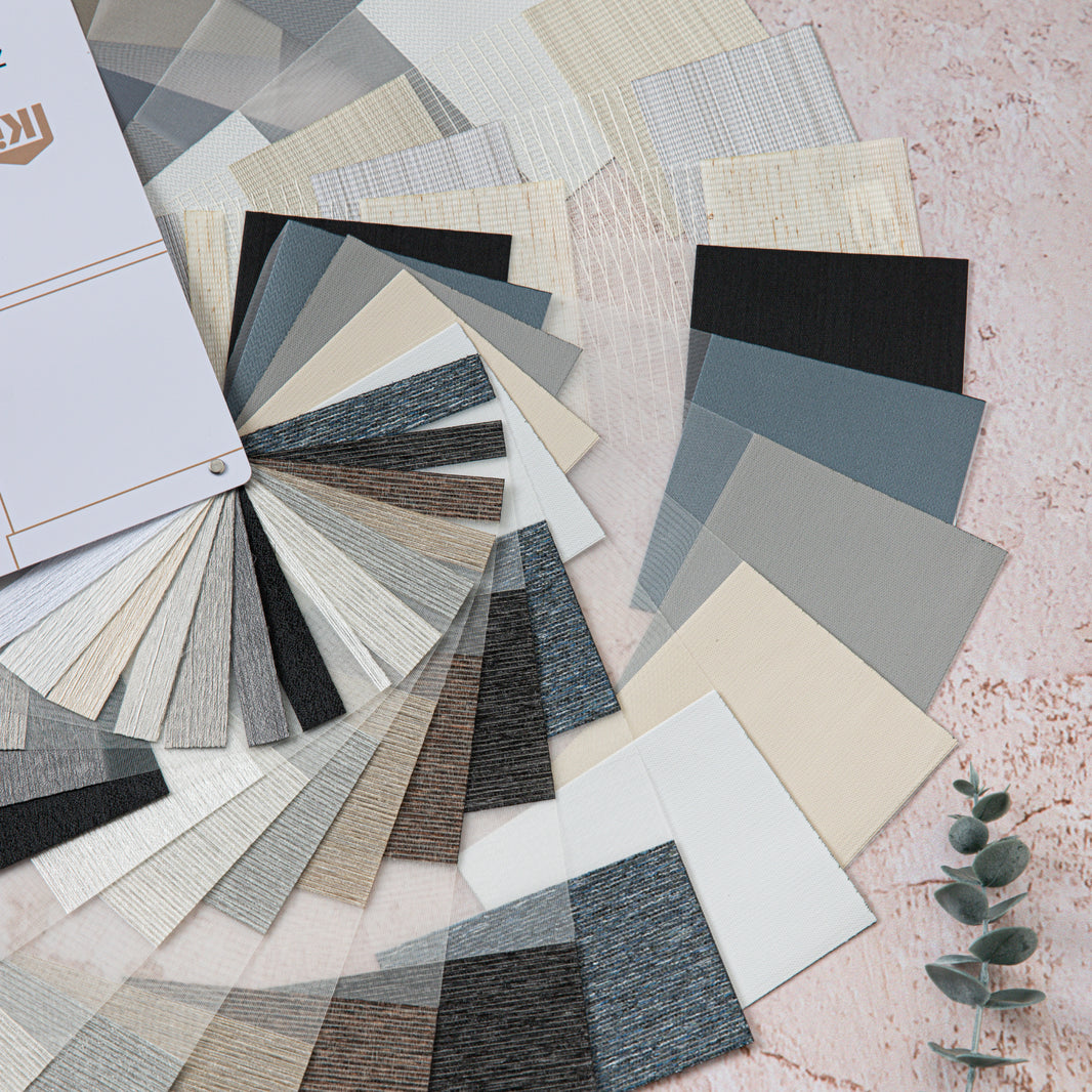 Kincmo Zebra Shade Fabric Swatches