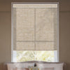 Kincmo Motorized Light Filtering Roller Shades 75% Blackout - Linen