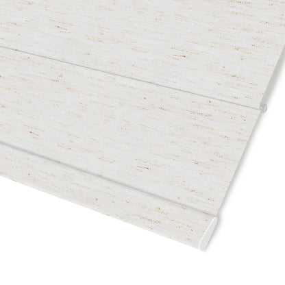 Kincmo Motorized Light Filtering Roman Shades 75% Blackout - Linen