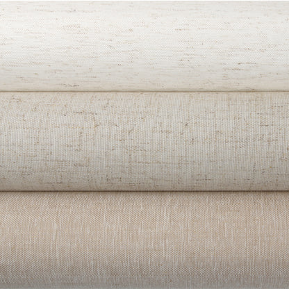 Kincmo No Drill Shades, Motorized 100% Blackout - Linen