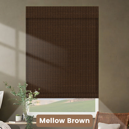 Kincmo Motorized 100% Bamboo Shades 50%/70%/100% Blackout - Pure Bamboo