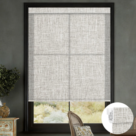 no drill window coverings