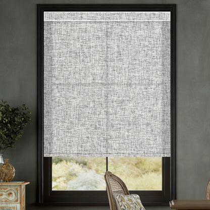 mist light filtering motorized roller shades for windows