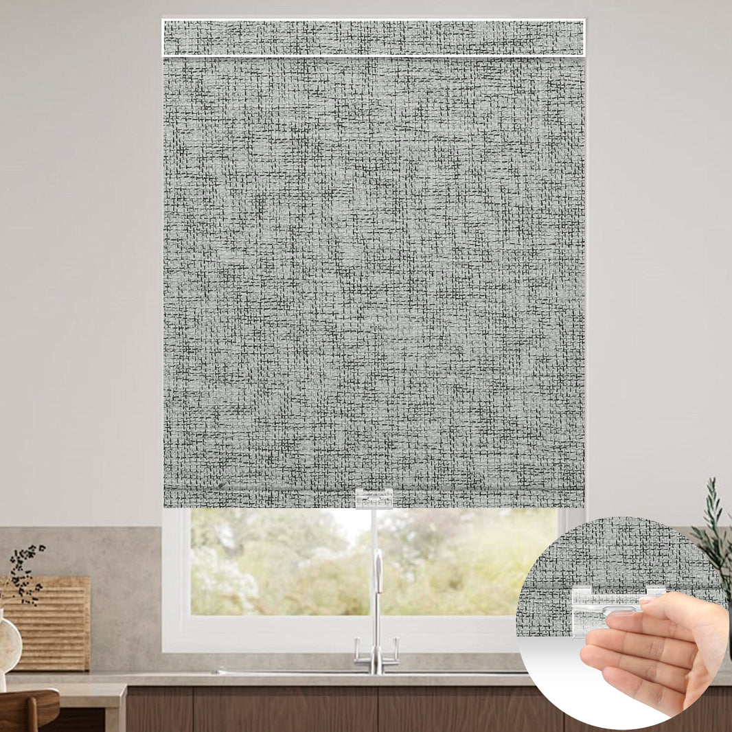 Kincmo Cordless Roller Shades 100% Blackout - Mist