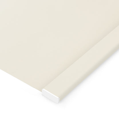 Kincmo No Drill Roller Shades, Motorized 100% Blackout - Pure