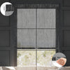 Kincmo No Drill Cordless Light Filtering Roller Shades 50% Blackout - Sheer