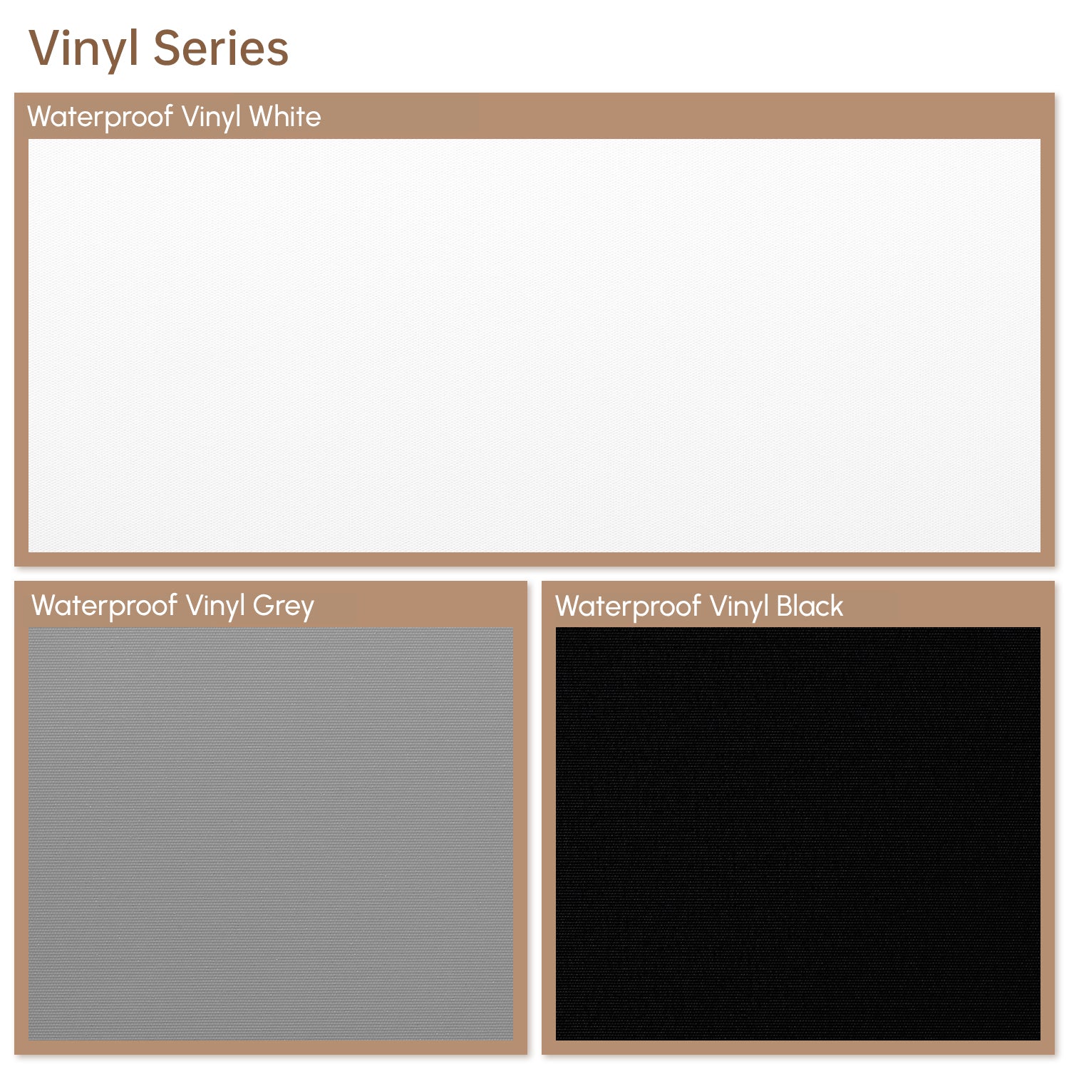 Kincmo 100% Blackout Roller Fabric Swatches