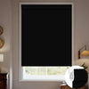 Kincmo No Drill Roller Shades, Motorized 100% Blackout - Waterproof Vinyl