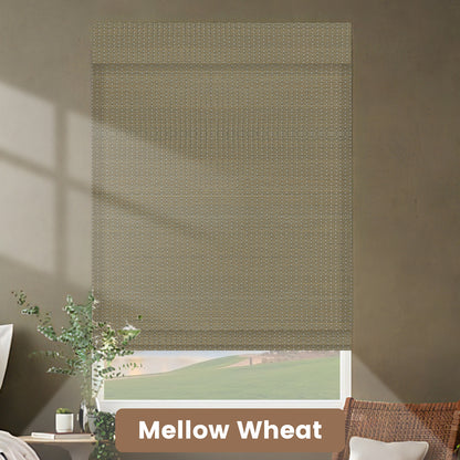 Kincmo Motorized 100% Bamboo Shades 50%/70%/100% Blackout - Pure Bamboo