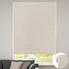 Kincmo No Drill Roller Shades, Motorized 100% Blackout - Weave