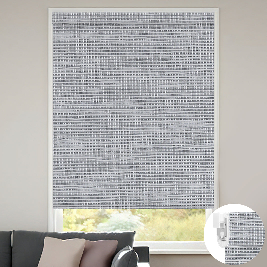 weave style no drill blinds
