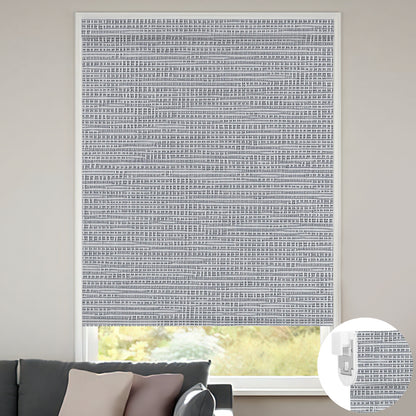 weave style no drill blinds