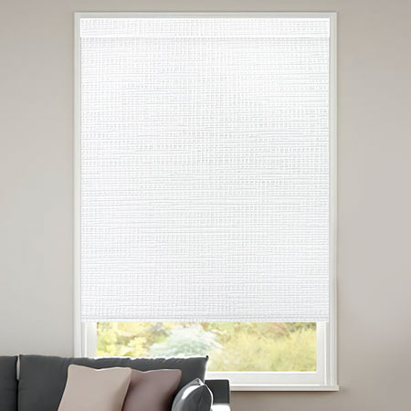 Kincmo Motorized Roller Shades 100% Blackout - Weave