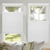 Kincmo Motorized 100% Blackout Top Down Bottom Up Cellular Shades | Double Cell