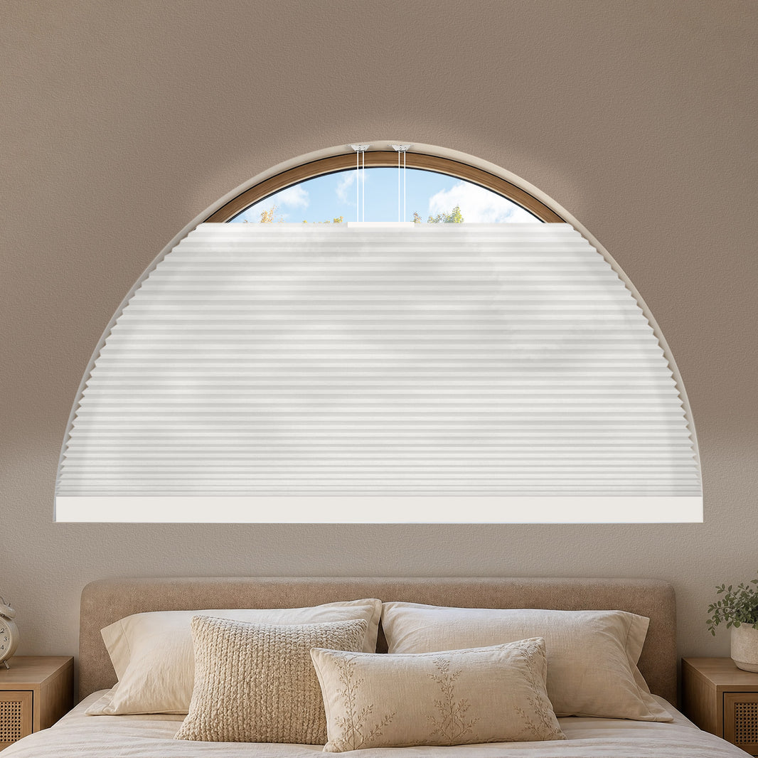 Kincmo Motorized Arched Cellular Shades