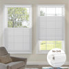 Kincmo No Drill Top Down Bottom Up Cellular Shades, Motorized Light Filtering | Double Cell