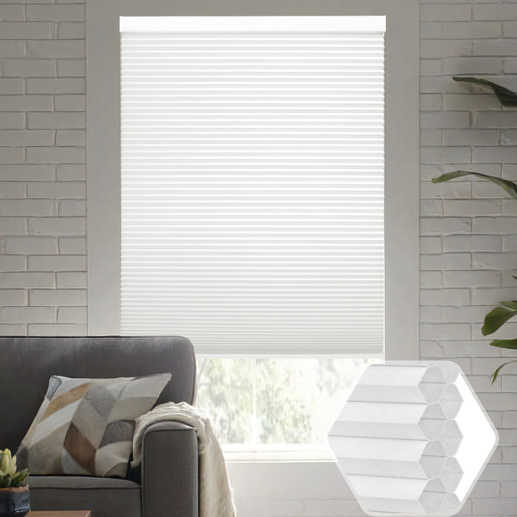 double cellular window shades