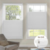 Kincmo No Drill Top Down Bottom Up Cellular Shades, Motorized 100% Blackout