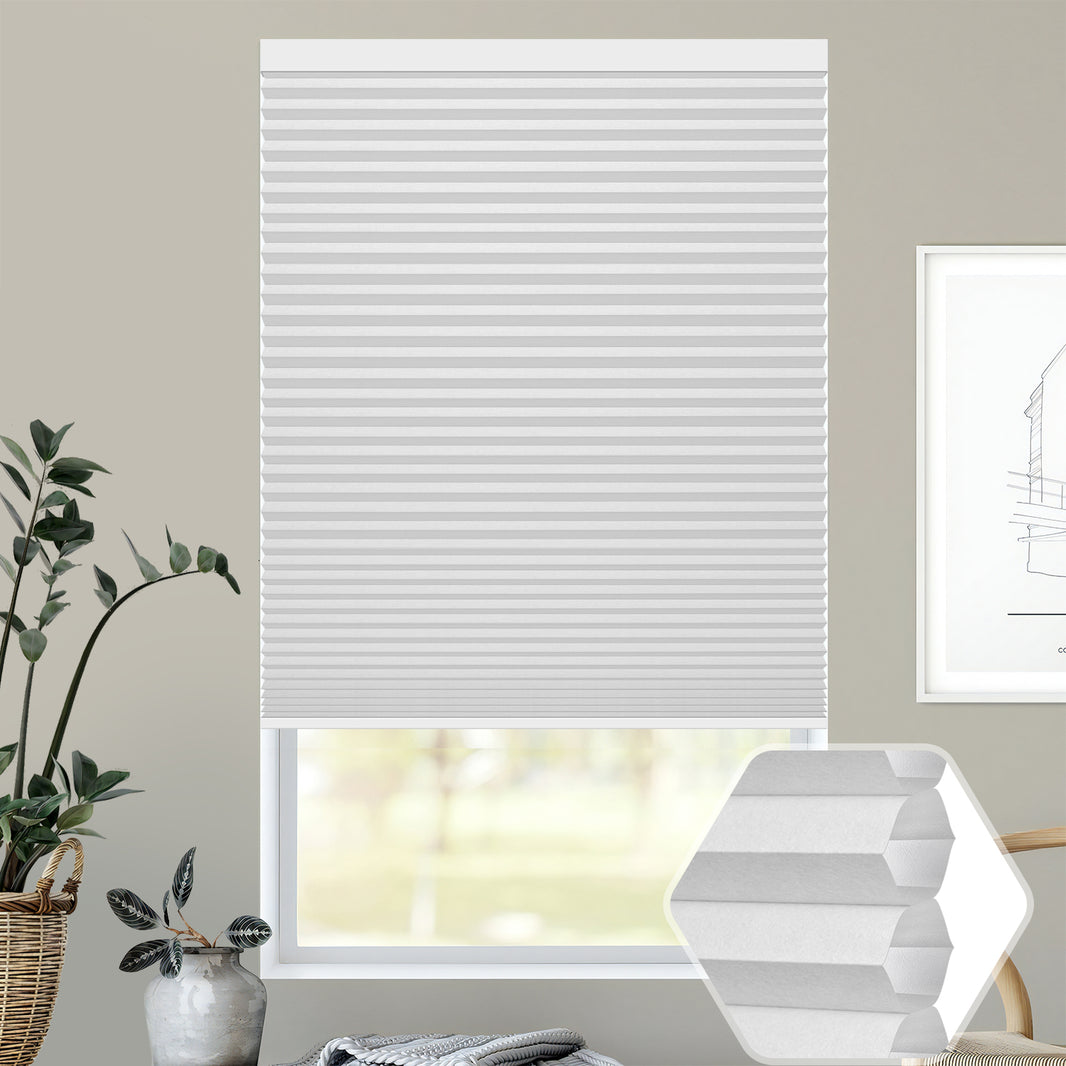 Kincmo 100% Blackout Energy Saving Motorized Cellular Shades