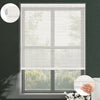 Kincmo No Drill Cordless Light Filtering Roller Shades 50% Blackout - Woven