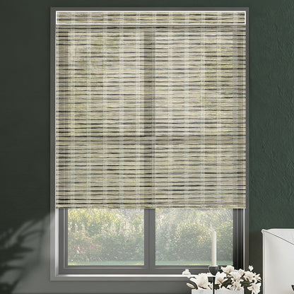 Kincmo Motorized Light Filtering Roller Shades 50% Blackout - Woven