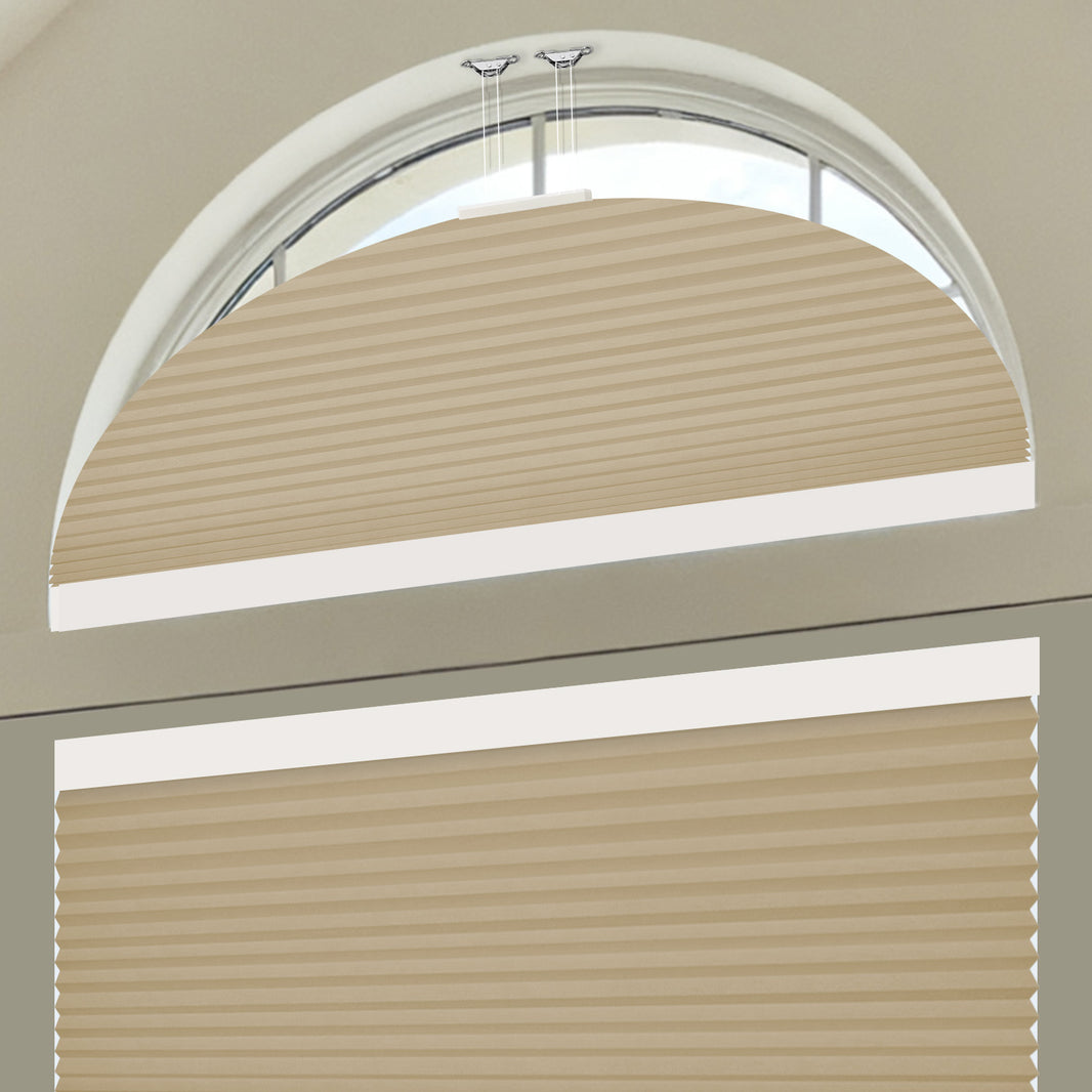 Kincmo Motorized Arched Cellular Shades