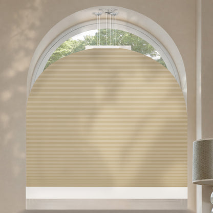 Kincmo Motorized Elongated Arched Cellular Shades
