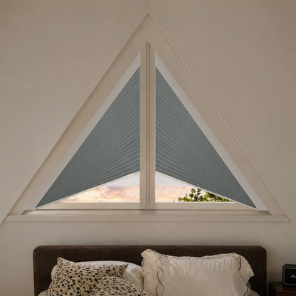 Kincmo Motorized Triangle Cellular Shades