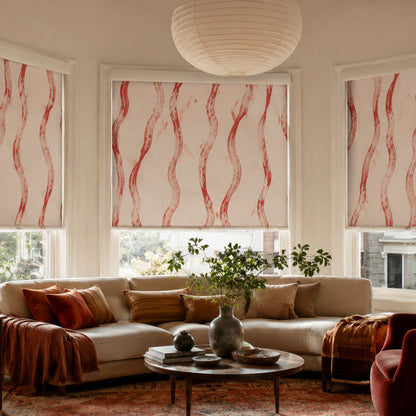 Kincmo Custom Printed Motorized Roller Shades