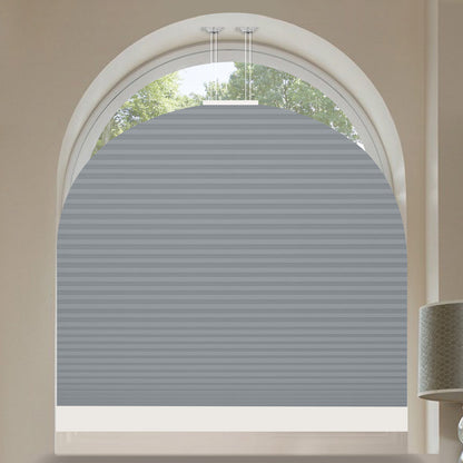 Kincmo Motorized Elongated Arched Cellular Shades