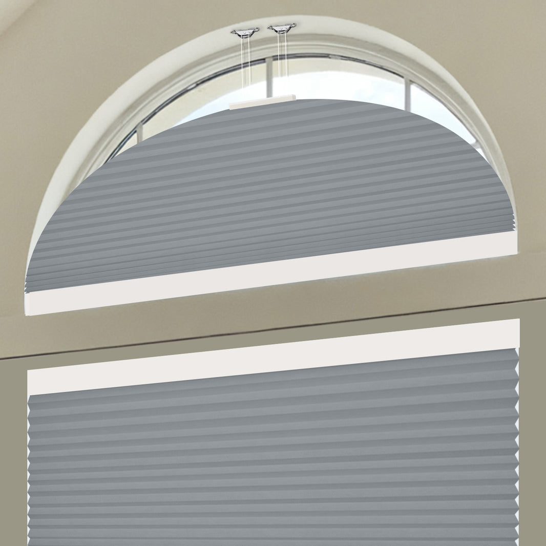 Kincmo Motorized Arched Cellular Shades