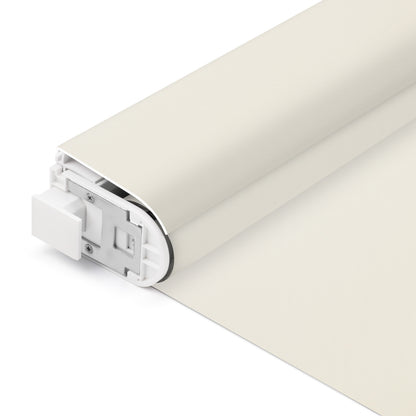 Kincmo No Drill Roller Shades, Motorized 100% Blackout - Pure