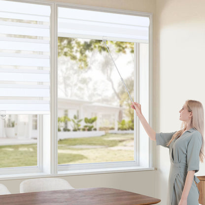 Kincmo Cordless Zebra Shades 100% Blackout - Gentle