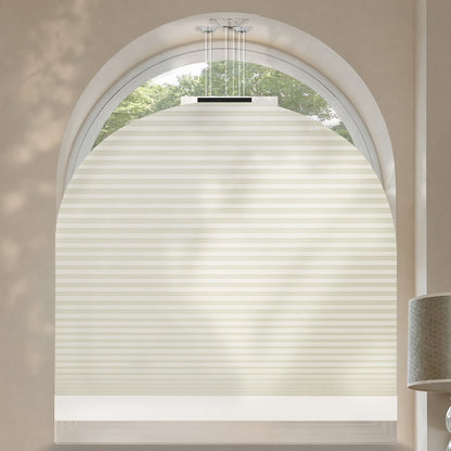 Kincmo Motorized Elongated Arched Cellular Shades