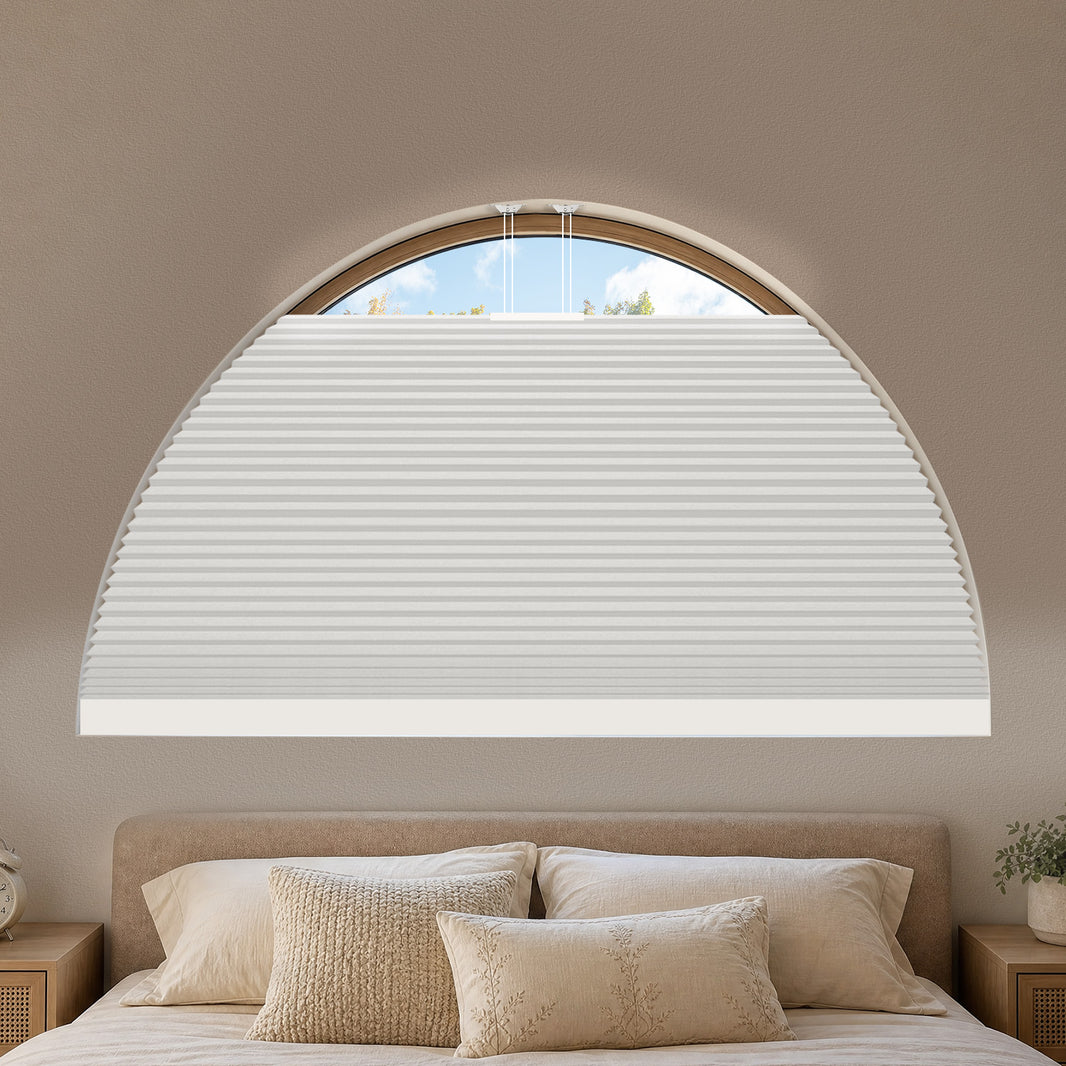 Kincmo Motorized Arched Cellular Shades