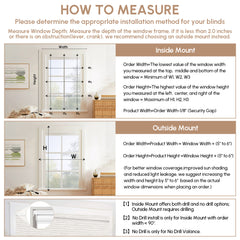 Kincmo No Drill Motorized 100% Blackout Roller Shades