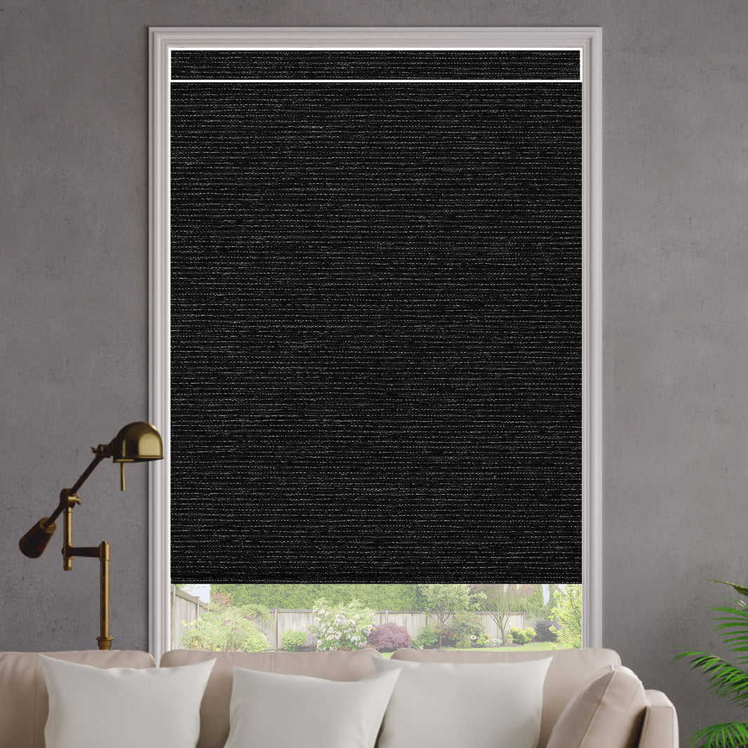 Kincmo Motorized Roller Shades 100% Blackout - Atlantic