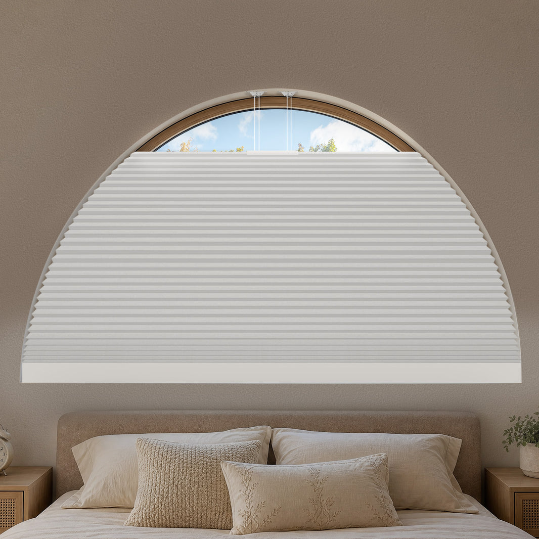 Kincmo Motorized Arched Cellular Shades