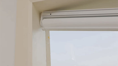 Kincmo No Drill Cordless Zebra Shades 100% Blackout - Gentle